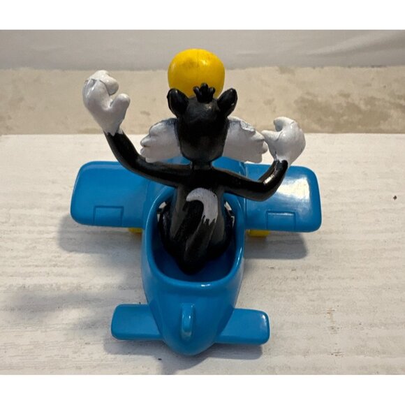 Mcdonald's Happy Meal 1989 Looney Tunes Tweety Bird & Sylvester Plane Figure - Picture 4 of 8